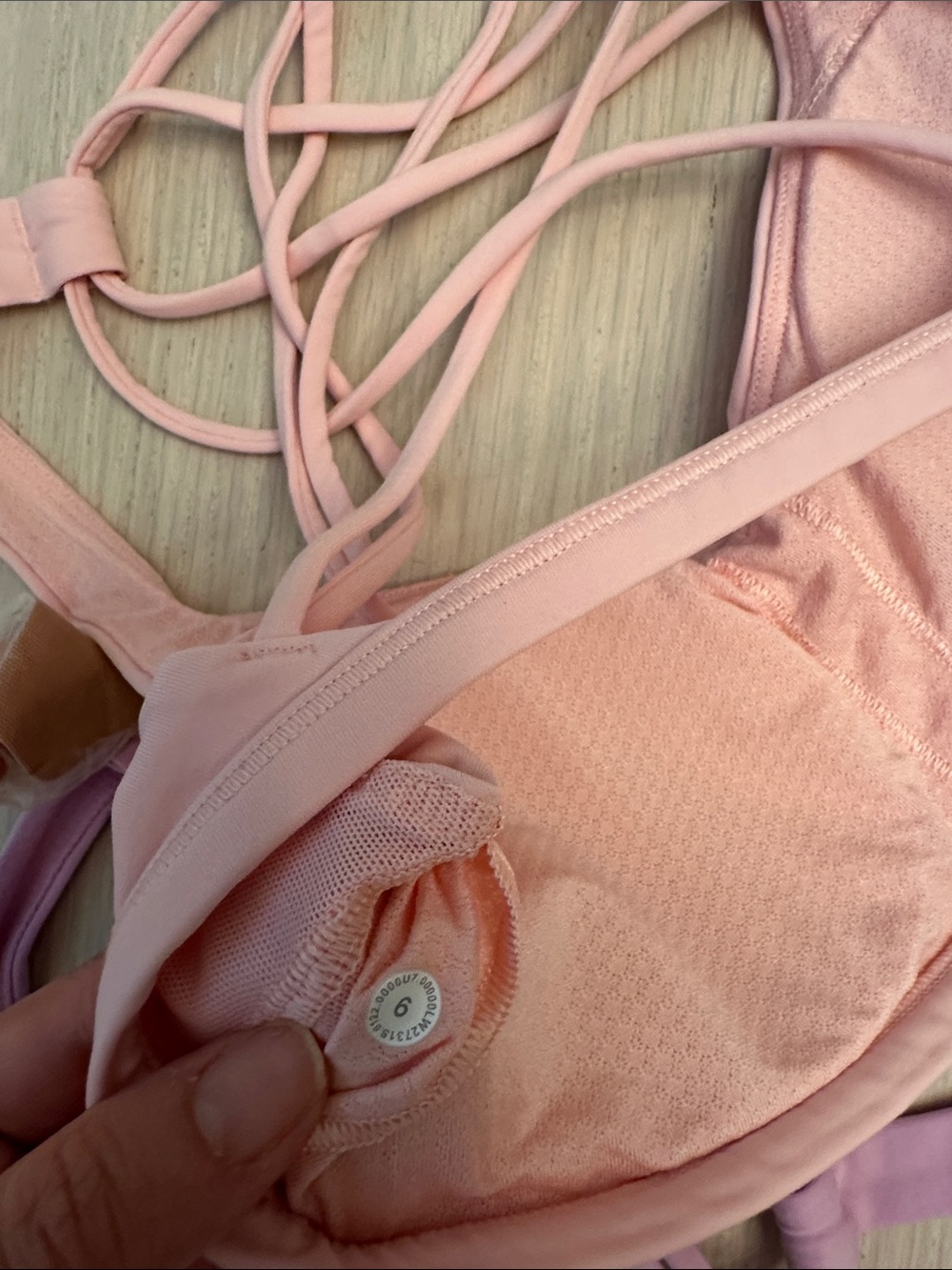 Lululemon lot 2 set Free to be Wild Bra size 6 - Picture 3 of 4